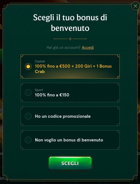 Casinia Login